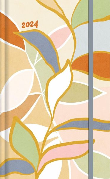 Dominique Vari Powerflower - Wochen-Notizkalender groß 2024 - Taschen 