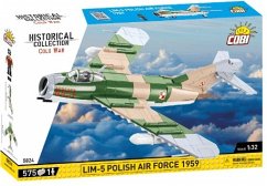 COBI Historical Collection 5824 - Lim-5 Polish Air Force 1959, Kampfflugzeug, Cold War, Bauset