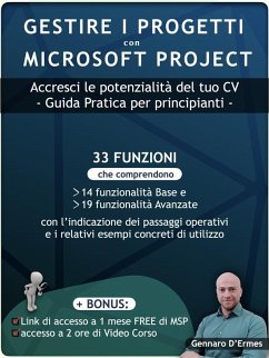 Gestire i Progetti con Microsoft Project 2021 - Accresci le potenzialità del tuo CV (eBook, ePUB) - D'Ermes, Gennaro