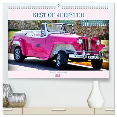 BEST OF JEEPSTER - Rarität auf Rädern (hochwertiger Premium Wandkalender 2024 DIN A2 quer), Kunstdruck in Hochglanz