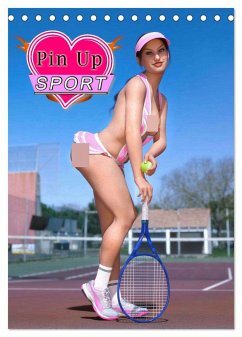 Pin Up Sport (Tischkalender 2024 DIN A5 hoch), CALVENDO Monatskalender