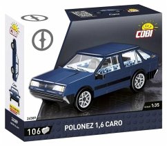 COBI Youngtimer Collection 24589 - Polonez 1,6 Caro, Maßstab 1:35, 106 Klemmbausteine, Bausatz