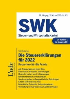 Die Steuererklärungen für 2022 - Menhofer, Stefan