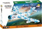 COBI Historical Collection 2424 - MiG-17 NATO Code Fresco, Jagdflugzeug, Vietman War, 577 Klemmbausteine