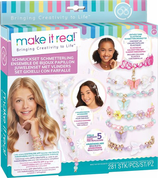 Make it Real - Schmuckset Schmetterling Make it Real - Schmuckset Schmetterling