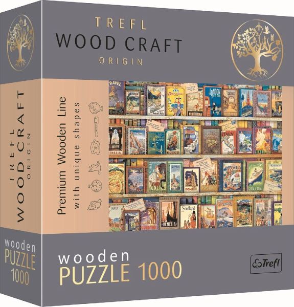 Holz Puzzle 1000 Weltreiseführer - Bei bücher.de immer portofrei