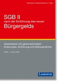 SGB II nach der Einführung des neuen Bürgergelds (eBook, PDF)