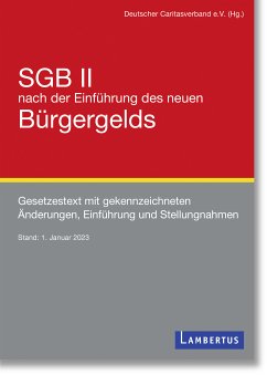 Cover SGB II nach der Einführung des neuen Bürgergelds (eBook, PDF)