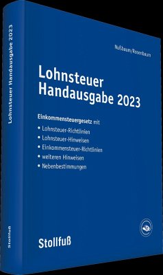 Lohnsteuer Handausgabe 2023 - Nußbaum, Sabine;Brachmann, Anke