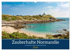 Zauberhafte Normandie: Frankreichs wilde, wunderbare Küste (Wandkalender 2024 DIN A2 quer), CALVENDO Monatskalender