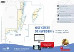 Sportbootkarten Satz 11: Ostküste Schweden 1 (Ausgabe 2023/2024)