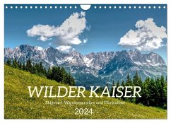 Wilder Kaiser - Skigebiet, Wanderparadies und Filmkulisse (Wandkalender 2024 DIN A4 quer), CALVENDO Monatskalender - Vieweg, Chistof