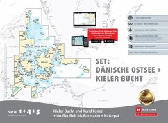 Sportbootkarten Satz 1, 4 und 5 Set: Dänische Ostsee und Kieler Bucht (Ausgabe 2023) - Team Technology Engineering+ Marketing GmbH Dr. Dirk Blume;Nautik Net Petra Blume