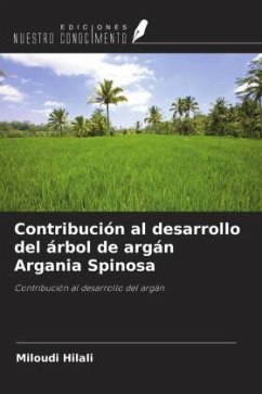 Cover Contribución al desarrollo del árbol de argán Argania Spinosa