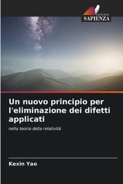 Un nuovo principio per l'eliminazione dei difetti applicati - Yao, Kexin