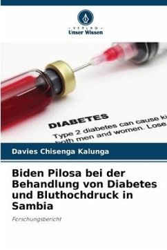 Biden Pilosa bei der Behandlung von Diabetes und Bluthochdruck in Sambia - Chisenga Kalunga, Davies