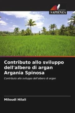 Cover Contributo allo sviluppo dell'albero di argan Argania Spinosa