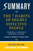 Summary of The 7 Habits of Highly Effective People by Stephen R. Covey (eBook, ePUB)