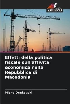 Effetti della politica fiscale sull'attività economica nella Repubblica di Macedonia - Denkovski, Misho