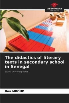 The didactics of literary texts in secondary school in Senegal - Mboup, Ibra