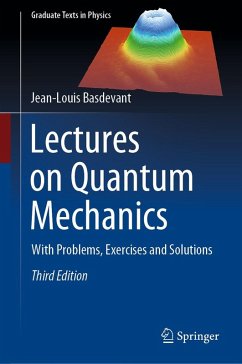 Lectures on Quantum Mechanics (eBook, PDF) - Basdevant, Jean-Louis