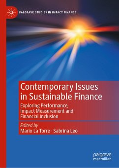 Contemporary Issues in Sustainable Finance (eBook, PDF)
