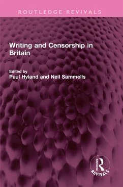 Cover Writing and Censorship in Britain (eBook, PDF)