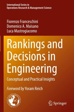 Rankings and Decisions in Engineering - Franceschini, Fiorenzo;Maisano, Domenico A.;Mastrogiacomo, Luca