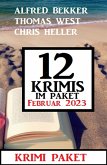 12 Krimis im Paket Februar 2022 (eBook, ePUB)