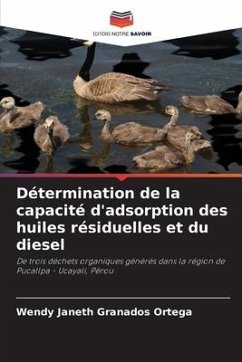 Détermination de la capacité d'adsorption des huiles résiduelles et du diesel - Granados Ortega, Wendy Janeth