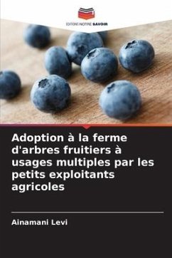 Adoption à la ferme d'arbres fruitiers à usages multiples par les petits exploitants agricoles - Levi, Ainamani