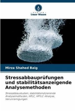 Stressabbauprüfungen und stabilitätsanzeigende Analysemethoden - Baig, Mirza Shahed