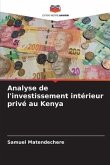 Analyse de l'investissement intérieur privé au Kenya