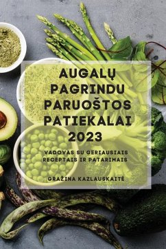 Cover Augal¿ Pagrindu Paruo¿tos Patiekalai 2023