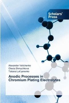 Anodic Processes in Chromium Plating Electrolytes - Velichenko, Alexander;Shmychkova, Olesia;Luk'yanenko, Tatiana