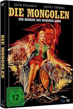 Die Mongolen Limited Mediabook - Palance,Jack/Ekberg,Anita/Lualdi,Antonella