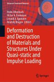 Deformation and Destruction of Materials and Structures Under Quasi-static and Impulse Loading (eBook, PDF)