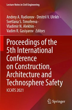 Proceedings of the 5th International Conference on Construction, Architecture and Technosphere Safety