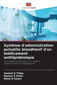 Système d'administration pulsatile bioadhésif d'un médicament antilipidémique - Tikhe, Snehal G;Patel, Naziya R;Desai, Neha D