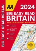 AA Big Easy Read Atlas Britain 2024 Spiral
