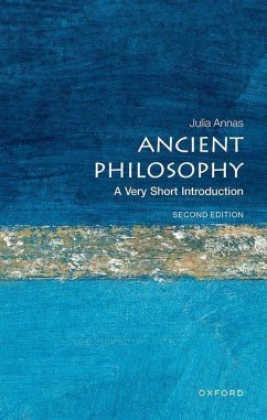 Ancient Philosophy: A Very Short Introduction - Annas, Julia (Department of Philosophy, University of Arizona, Depar