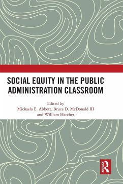 Cover Social Equity in the Public Administration Classroom