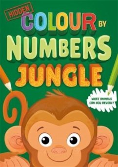 Hidden Colour By Numbers: Jungle - Igloo Books
