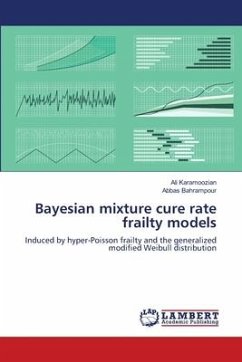 Bayesian mixture cure rate frailty models