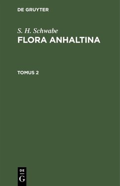 Cover S. H. Schwabe: Flora Anhaltina. Tomus 2 (eBook, PDF)