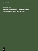 Wirkung der Deutschen Sozialversicherung (eBook, PDF)