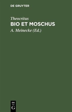 Cover Bio et Moschus (eBook, PDF)