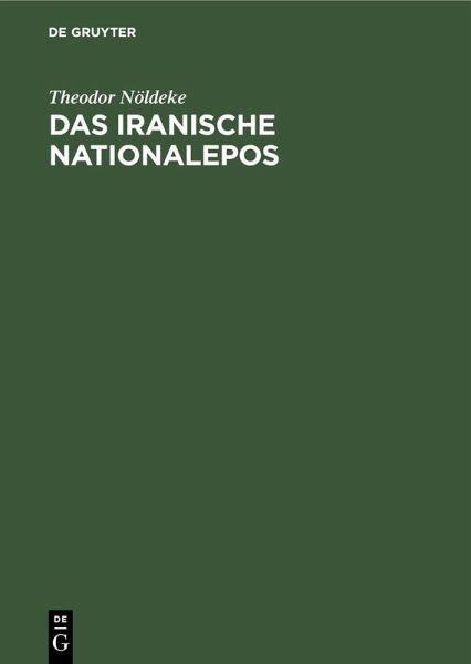 Das iranische Nationalepos (eBook, PDF)
