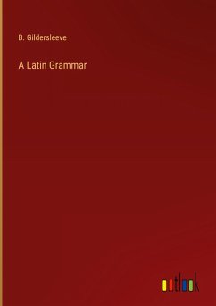 Cover A Latin Grammar