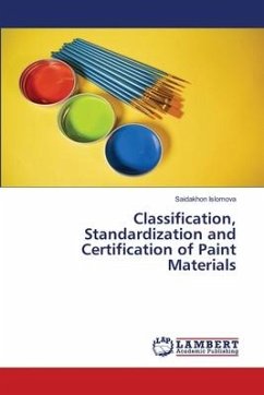 Classification, Standardization and Certification of Paint Materials